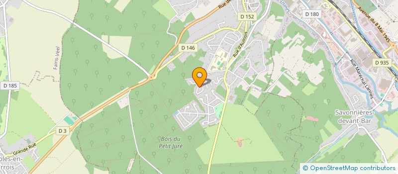 localisation de l'entreprise ROSES GUERRIERES à BAR-LE-DUC