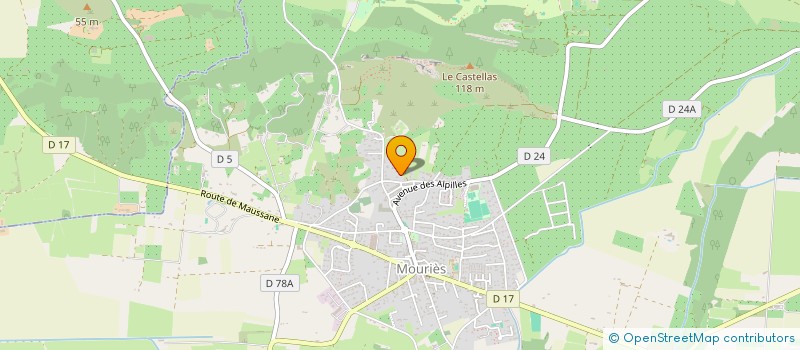 localisation de l'entreprise ROSESYL  MOURIES