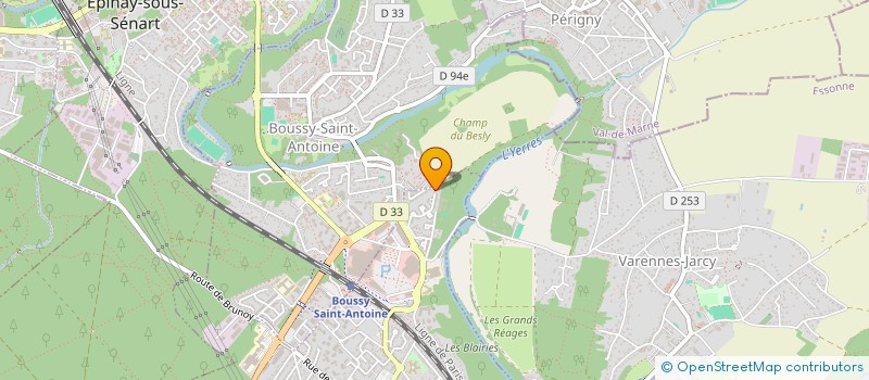 localisation de l'entreprise ROSETA  QUINCY-SOUS-SENART