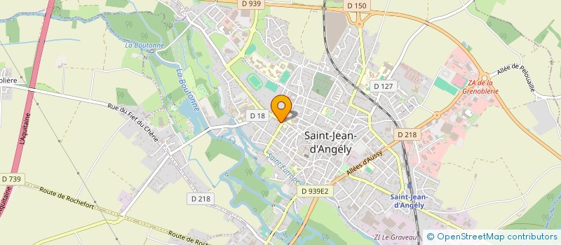 localisation de l'entreprise ROSETABOURIN  SAINT-JEAN-D'ANGELY