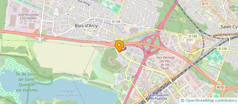 localisation de l'entreprise ROSETTA STONE à MONTIGNY-LE-BRETONNEUX