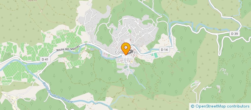 localisation de l'entreprise ROSETTE  COLLOBRIERES