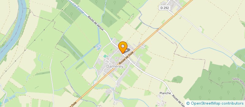 localisation de l'entreprise ROSETTE ET CIBOULETTE  DAMEREY