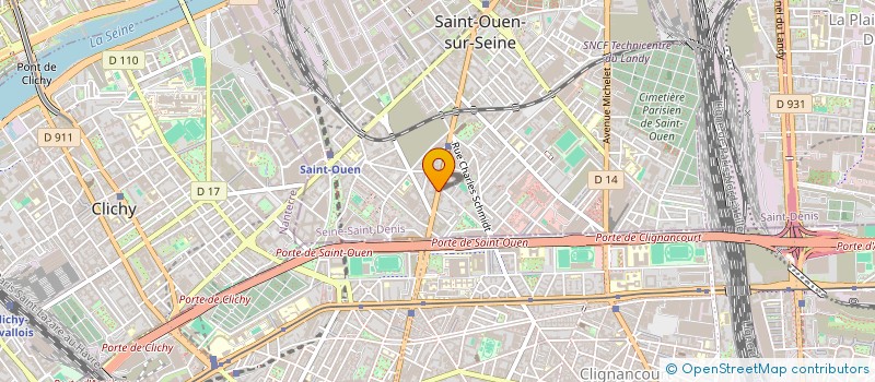 localisation de l'entreprise ROSETTE IMMOBILIER à SAINT-OUEN-SUR-SEINE