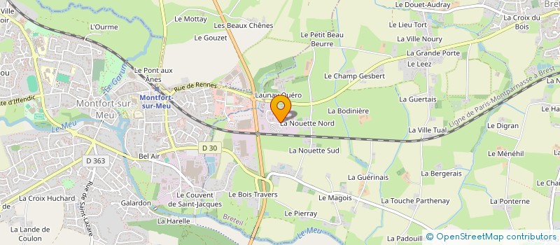 localisation de l'entreprise ROSETTE IMMOBILIER  BRETEIL
