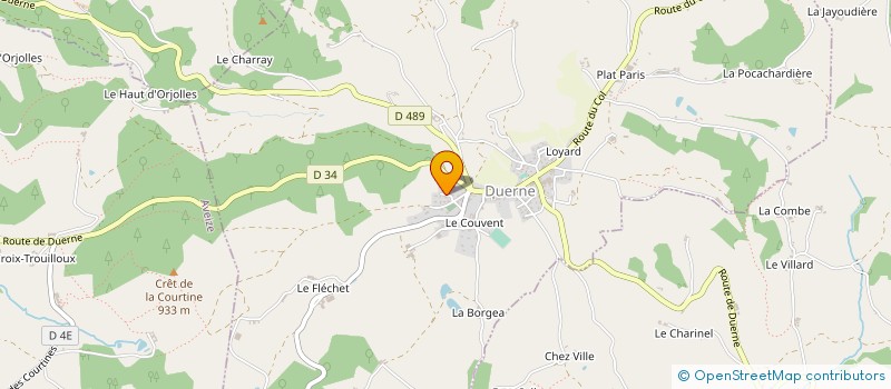 localisation de l'entreprise ROSEVI  DUERNE