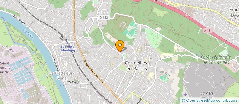 localisation de l'entreprise ROSI  CORMEILLES-EN-PARISIS