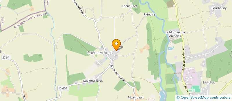 localisation de l'entreprise ROSIAL  CHARNY OREE DE PUISAYE