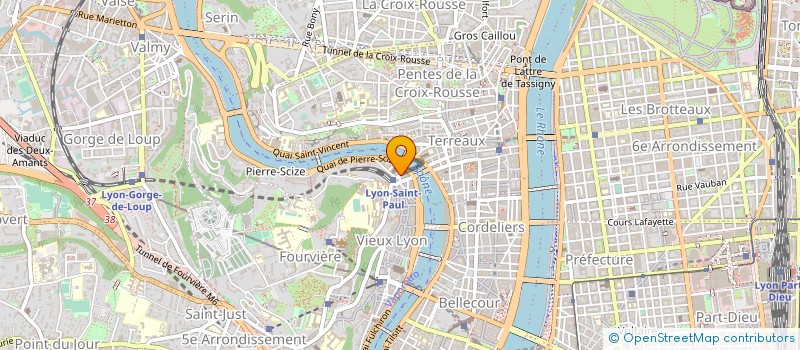 localisation de l'entreprise ROSIER MUSIQUE  LYON