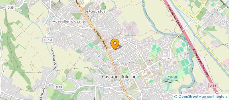 localisation de l'entreprise ROSIERS DU PIBESTE à CASTANET-TOLOSAN