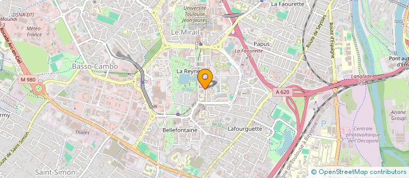 localisation de l'entreprise ROSIGNAL à TOULOUSE