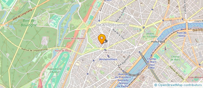 localisation de l'entreprise ROSILE  PARIS