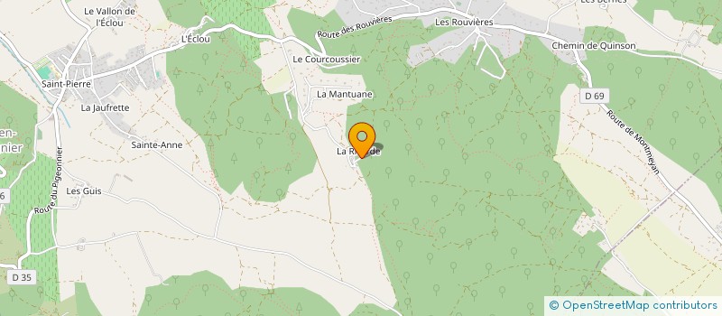 localisation de l'entreprise ROSILE  SAINT-JULIEN