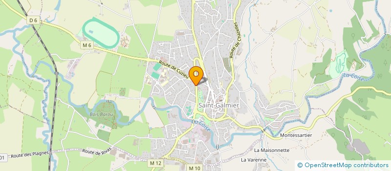 localisation de l'entreprise ROSILONA  SAINT-GALMIER