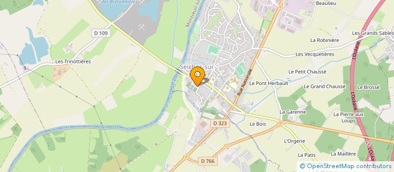 localisation de l'entreprise ROSIN GUILLEMENT  JARZE VILLAGES