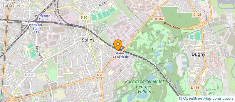 localisation de l'entreprise ROSINE VICTOR CHEZ BIBI à STAINS