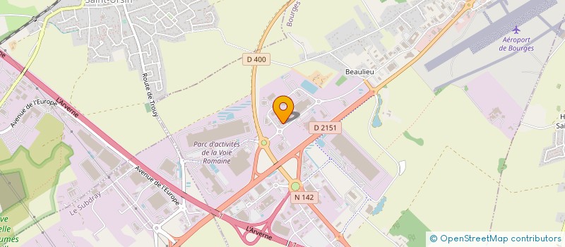 localisation de l'entreprise ROSINOX à BOURGES