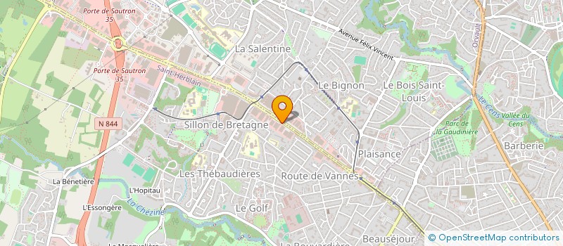 localisation de l'entreprise ROSINVEST à SAINT-HERBLAIN