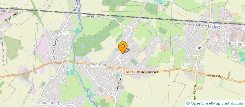 localisation de l'entreprise ROSIRIS  CHERENG