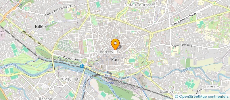localisation de l'entreprise ROSISSIMO à PAU
