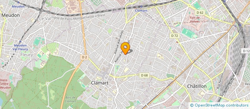 localisation de l'entreprise ROSITA à CLAMART