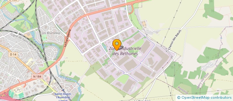 localisation de l'entreprise ROSKILL à SAINT-OUEN-L'AUMONE