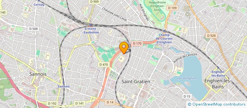 localisation de l'entreprise ROSKO  SAINT-GRATIEN