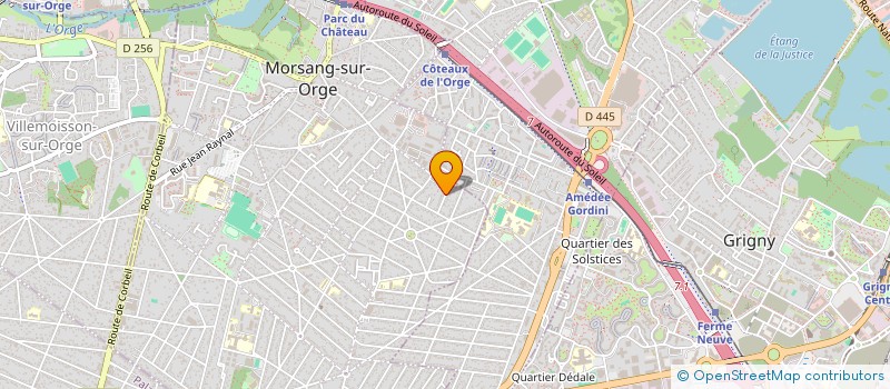 localisation de l'entreprise ROSKO.COM à MORSANG-SUR-ORGE
