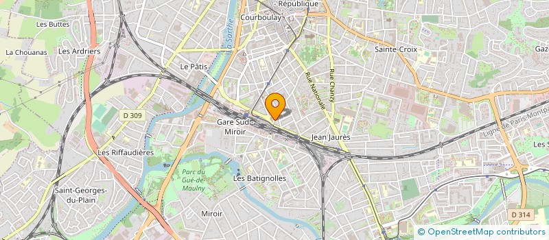 localisation de l'entreprise ROSMAN à LE MANS