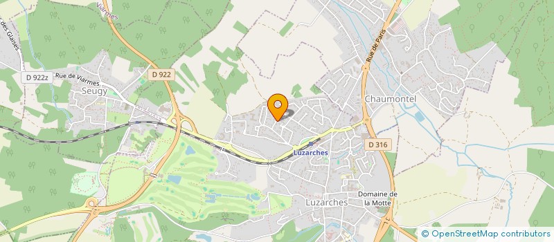 localisation de l'entreprise ROSMARINUS à LUZARCHES