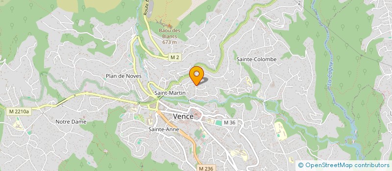 localisation de l'entreprise ROSMARINUS  VENCE