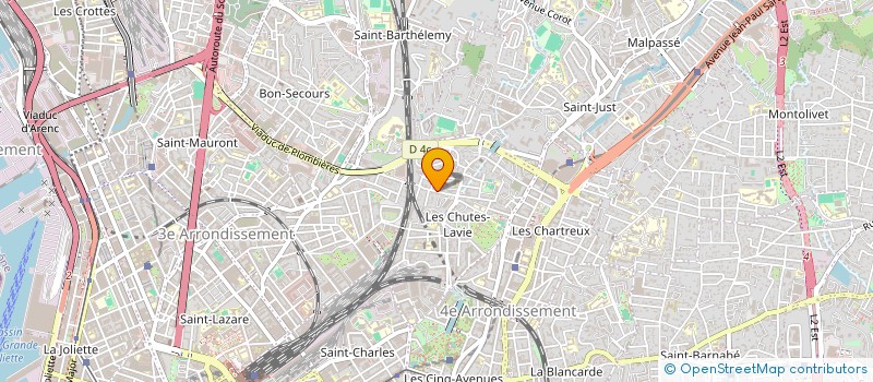 localisation de l'entreprise ROSMEJ-DERAMOND  MARSEILLE