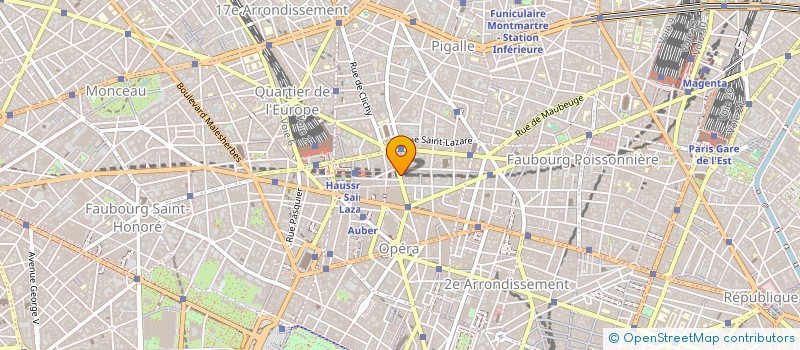 localisation de l'entreprise ROSNY ESTHETIQUE à PARIS