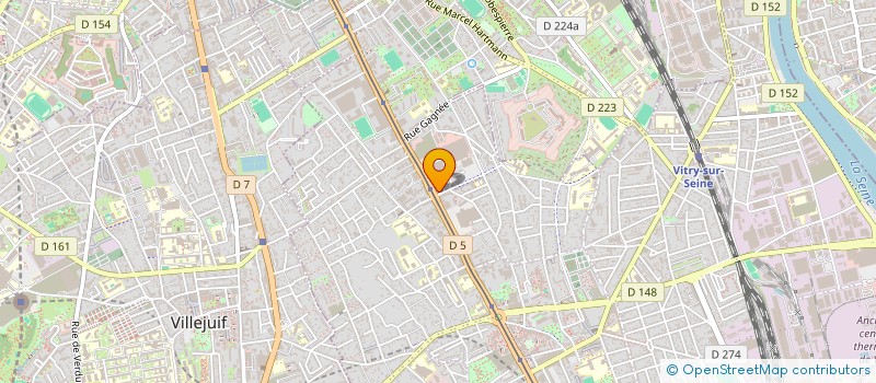 localisation de l'entreprise ROSNY GROUPE à VITRY-SUR-SEINE
