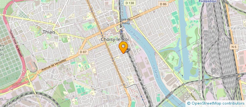 localisation de l'entreprise ROSNY-TRADITION à CHOISY-LE-ROI