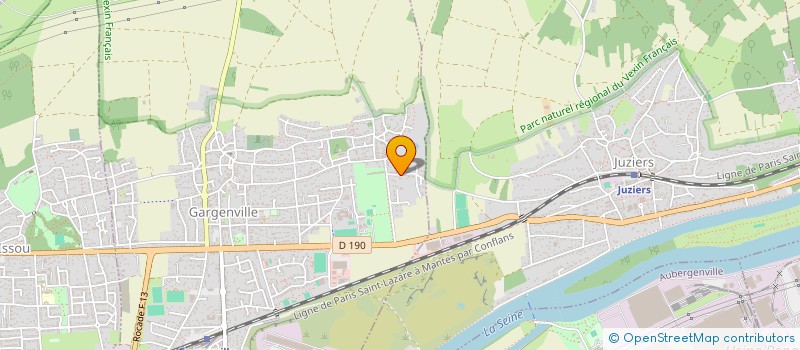 localisation de l'entreprise ROSNYMURS  GARGENVILLE