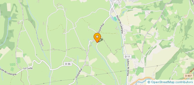 localisation de l'entreprise ROSO  LAVERGNE