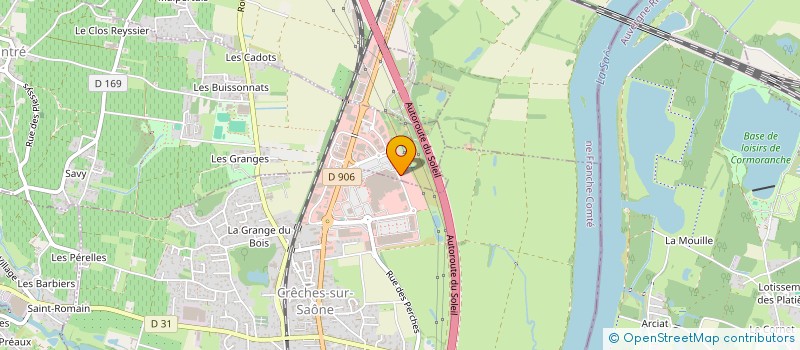 localisation de l'entreprise ROSS à CHAINTRE