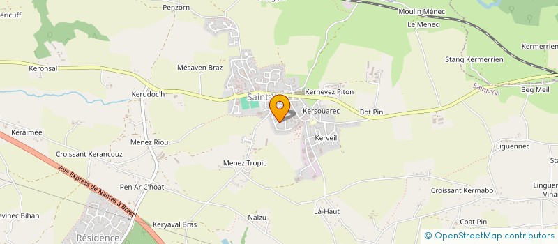 localisation de l'entreprise ROSS IMMO  SAINT-YVI