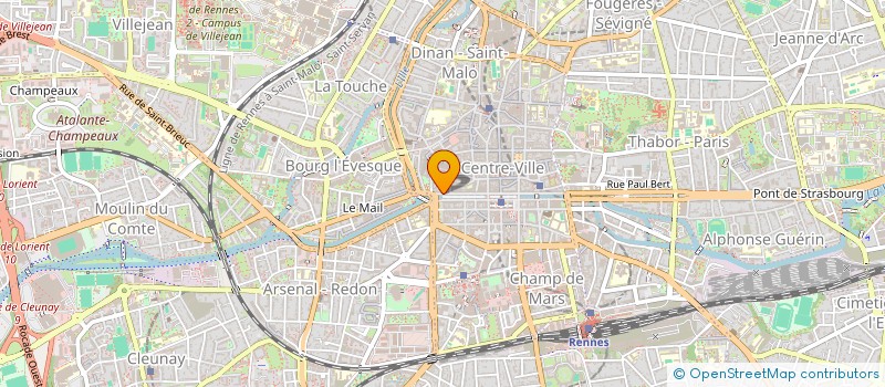 localisation de l'entreprise ROSS & SPECTOR  RENNES