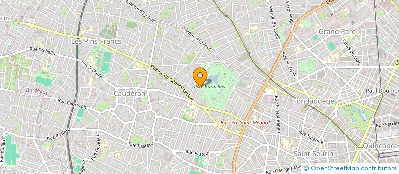 localisation de l'entreprise ROSSA  BORDEAUX