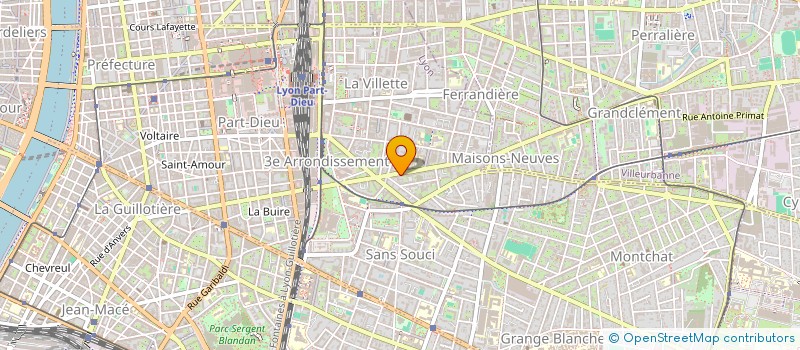 localisation de l'entreprise ROSSANA BEAUTY  LYON