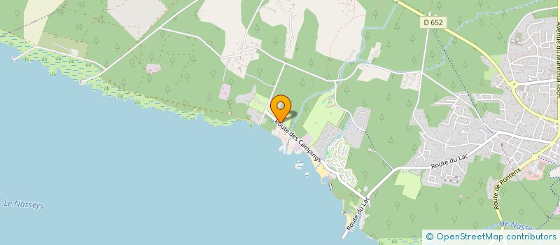 localisation de l'entreprise ROSSARD INDIVISION  GASTES