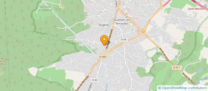 localisation de l'entreprise ROSSELOT à SAINT-MAXIMIN-LA-SAINTE-BAUME