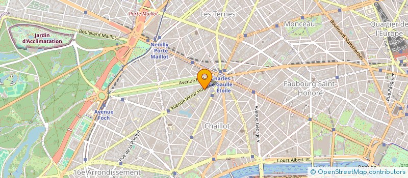 localisation de l'entreprise ROSSETTI FRANCE à PARIS