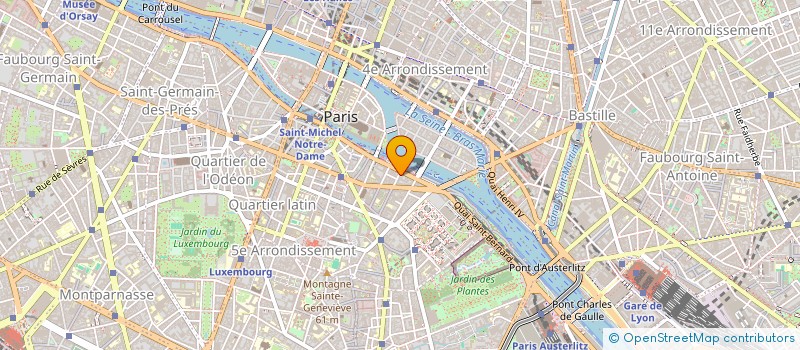 localisation de l'entreprise ROSSI  PARIS