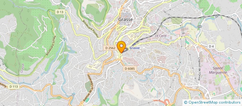 localisation de l'entreprise ROSSI BOISSONS 83-06 à GRASSE