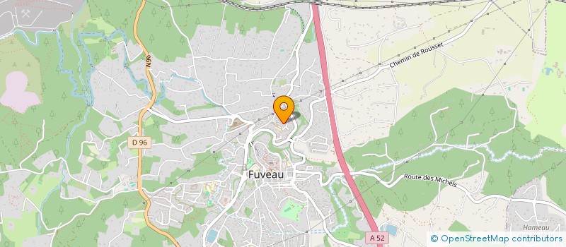 localisation de l'entreprise ROSSI EXPERTISE  FUVEAU