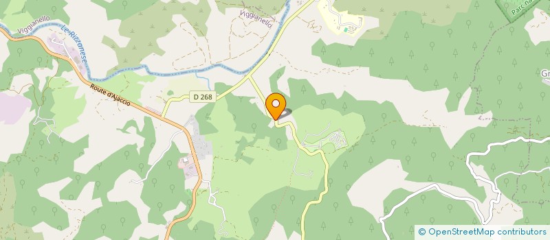 localisation de l'entreprise ROSSI IMMOBILIER à SARTENE