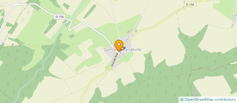 localisation de l'entreprise ROSSI METAL à DOMREMY-LANDEVILLE
